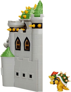 Super Mario Castillo de Bowser Deluxe Playset con sonido Jakks Pacific