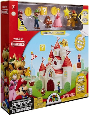 Castillo de Super Mario Bros Edicion de lujo Jakks Pacific World of Nintendo