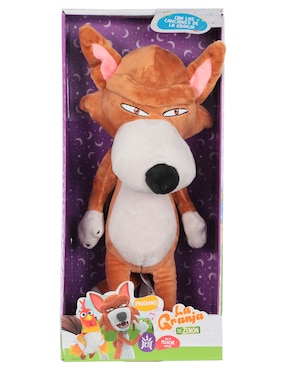 Peluche de El Lobo Beto Lobo El Reino Infantil de 33 cm