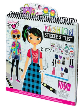 Álbum de pegatinas para estilistas de moda Fashion Angels