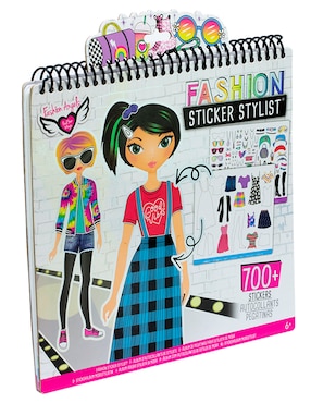 Álbum de pegatinas para estilistas de moda Fashion Angels