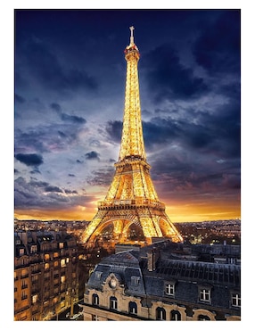 Rompecabezas Torre Eiffel, París Clementoni 1000 piezas