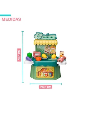Frutería Portátil Yei juego didáctico infantil unisex