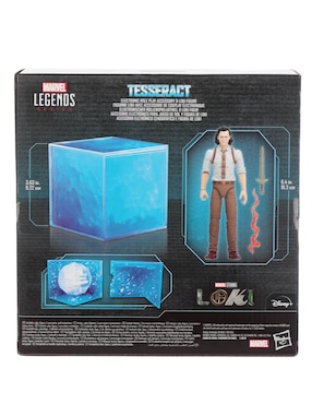 Figura de acción Marvel Legends Series Tesseract Marvel Hasbro con luz