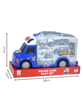 Automóvil policía Toy Town guardia de la ciudad