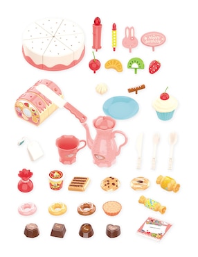 Set comida juguete Toy Town