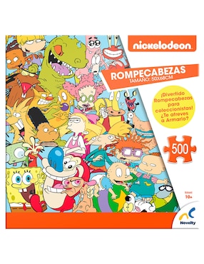 Rompecabezas Nickelodeon Novelty 500 piezas