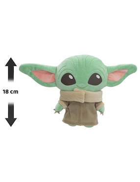 Peluche de Baby Yoda Ruz de 18 cm
