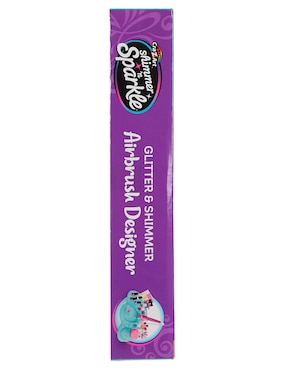 Set de manicure Shimmer & Sparkle Ruz Airbrush Nail Design Studio