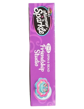 Estudio de la amistad 2 en 1 Spin & Bead Ruz Shimmer & Sparkle