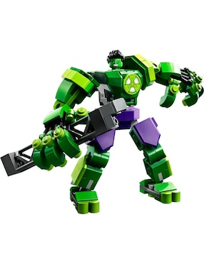 Set Bloques Lego Armadura Robótica De Hulk Con 138 Piezas