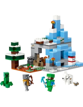 Lego Minecraft Los Picos De Hielo 21243