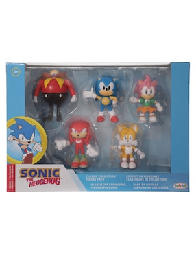 Set figuras acción Sonic The Hedgehog collectors Jakks Pacific