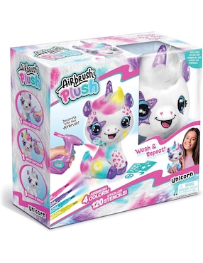 Airbrush Plush Canal Toys Unicorn