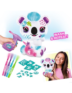 Koala Canal Toys Airbrush Plush juego arte y manualidades infantil unisex