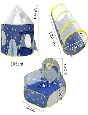 Carpa Lab.G ancho 320 cm x largo 320 cm