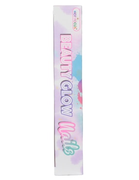 Set de uñas Hot Focus Beauty Glow Nails