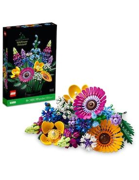 Bloques Lego Ramo De Flores Silvestres Con 939 Piezas