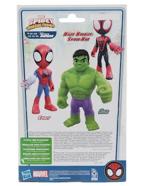 Figura de acción Spidey and His Amazing Friends Hulk collectors Spider-Man