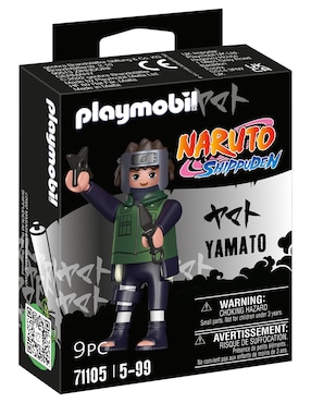 Figura Playmobil Yamato de Naruto Shippuden con 9 piezas