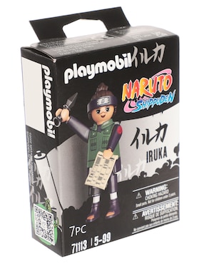 Set de construcción Playmobil Iruka de Naruto con 7 piezas
