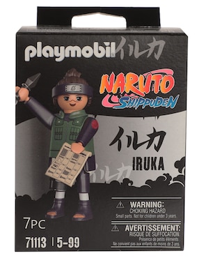 Set de construcción Playmobil Iruka de Naruto con 7 piezas