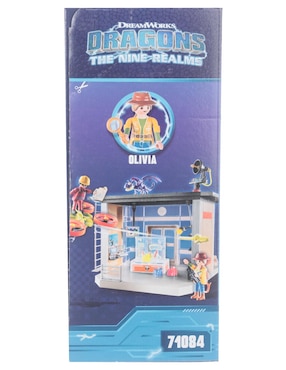 Set construcción Playmobil Dragons: The Nine Realms Icaris Lab de DreamWorks con 124 piezas