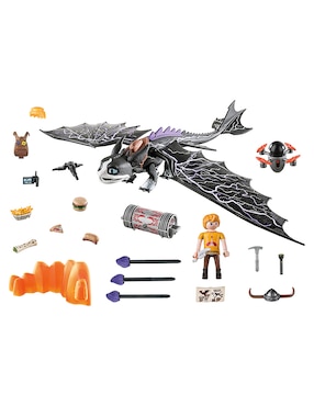 Figurines Dragons : Les Neuf Royaumes – Tom Et Tonnerre – DreamWorks – NEUF