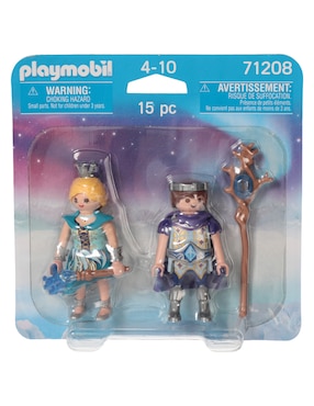 Set de construcción Playmobil Princesa y Príncipe de hielo con 15 piezas