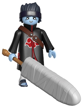 Figura Playmobil Kisame De Naruto Shippuden Con 10 Piezas