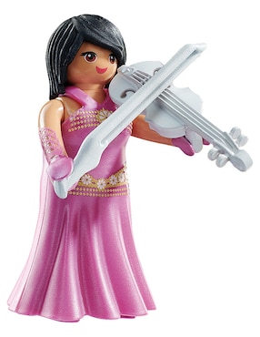 Figura De Construcción Playmobil Violinista De Playmo-Friends Con 5 Piezas