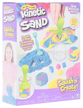Arena mágica Set aplasta y crea Kinetic Sand