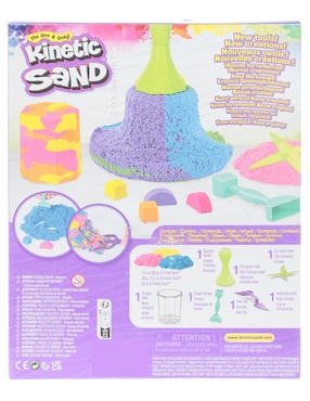 Arena mágica Set aplasta y crea Kinetic Sand