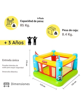 Inflable Fisher Price