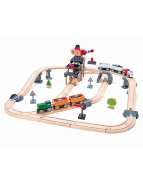 Pista Armable Hape Mining Loader Set