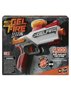 Lanzador de hidrogel Nerf Gelfire Legion Pro Elfire