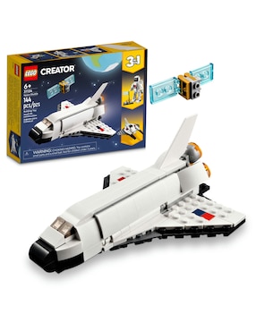 Set construcción Lego Transbordador espacial de Creator con 144 piezas