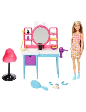 Set Totally Hair Barbie Mattel