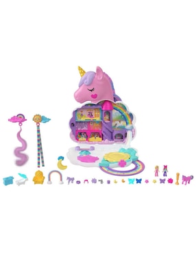 Casa De Muñecas Mattel Salón Unicornio Arcoíris