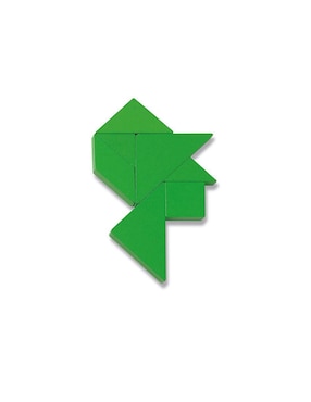 Tangram 4 de Madera Cayro The Games 851C Multicolor Juegan 4 personas al mismo tiempo Cayro The Games