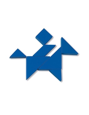 Tangram 4 de Madera Cayro The Games 851C Multicolor Juegan 4 personas al mismo tiempo Cayro The Games