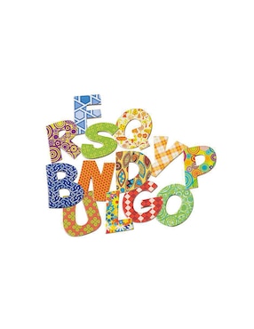 Letras Magneticas Cayro The Games 874C Multicolor Incluye 60 Letras Cayro The Games
