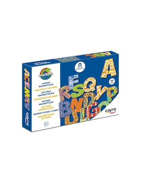 Letras Magneticas Cayro The Games 874C Multicolor Incluye 60 Letras Cayro The Games