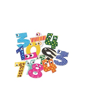 Numeros Magneticos Cayro The Games 875C Multicolor Incluye 40 numeros y 20 Simbolos Cayro The Games