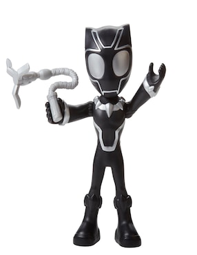 Figura de acción articulada spidey and his amazing friends Black Panther Spider-man