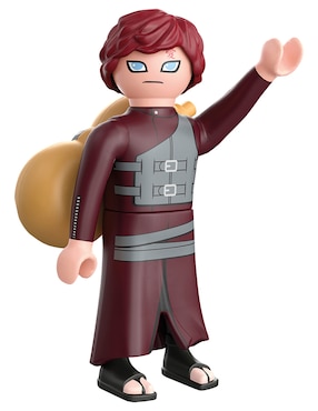 Figura Armable Playmobil Gaara De Naruto Shippuden Con 4 Piezas