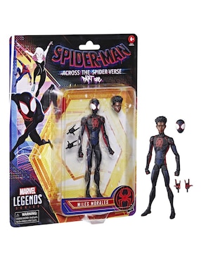 Figura De Acción Marvel Miles Morales Hasbro Articulado