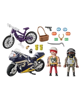 Playmobil City Action Pm Starter Pack Tactical Unit And Thieff 71255