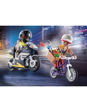 Playmobil City action Pm Starter Pack Tactical Unit and Thieff 71255