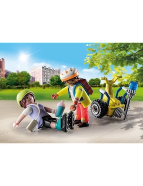 Playmobil Starter Pack Rescate con Balance Racer 71257 City Life